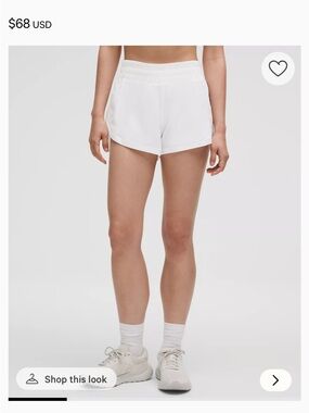 Lululemon Track That High-Rise Lined Short 3"